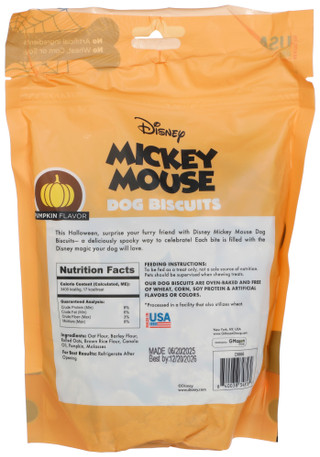 Thumbnail 2: Disney Mickey Mouse Pumpkin Dog Biscuits 