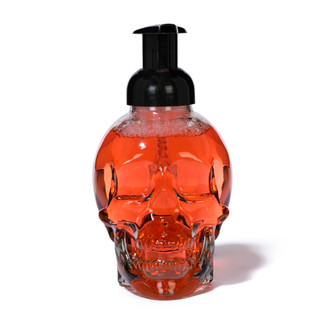 Thumbnail 3: MAISON DE BASE 14 oz Glass Skull Foaming Hand Soap 