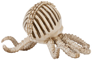 Thumbnail 3: Magical Season 10 In Resin Light Up Skeleton Octopus 