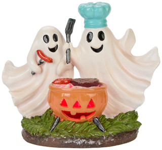 Thumbnail 1: Magical Season 9 In Resin Light Up Ghostly BBQ 
