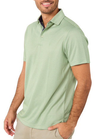 Thumbnail 2: TAILORBYRD Men's Short Sleeve Solid Golf Polo 