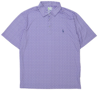Thumbnail 1: TAILORBYRD Men's Print Performance Golf Polo Shirt 