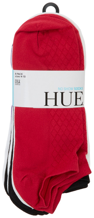 Thumbnail 1: Hue Women's 8 Pk No Show Socks 
