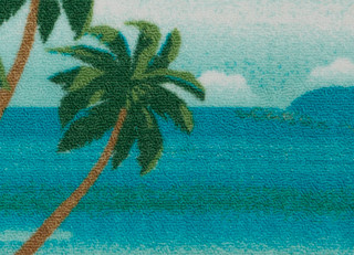 Thumbnail 2: Nourison 18x30 Palm Tree Accent Rug 
