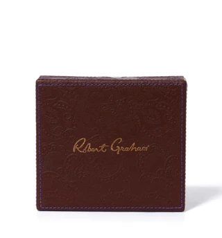 Thumbnail 2: ROBERT GRAHAM Arvo Leather Card Case 