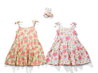 Thumbnail 1: Btween Toddler Girls 2 Pk Dress Set 