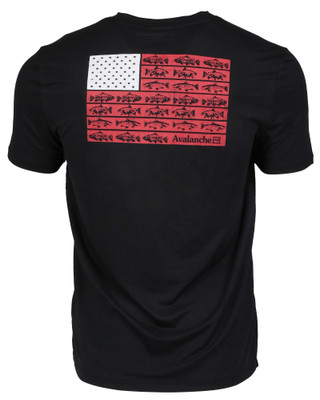 Thumbnail 2: AVALANCHE Men's Short Sleeve Graphic Crew Neck Tee 