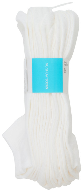 Thumbnail 3: Hue Women's 8 Pk No Show Socks 
