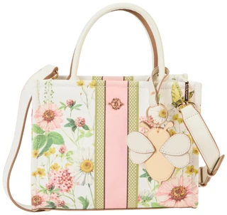 Thumbnail 1: Nanette Lepore 3 Pc Cherie Satchel w/ Bag Charm 
