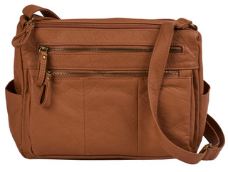 Thumbnail 1: Bueno Vintage Double Front Zip Crossbody  