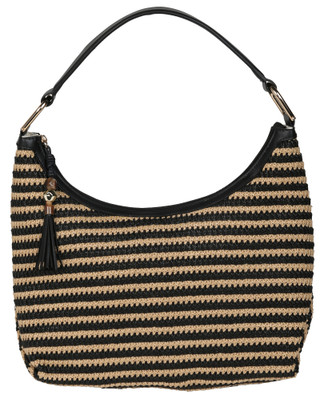 Thumbnail 1: DV By Dolce Vita Straw Hobo Bag with Tassle Dangle 