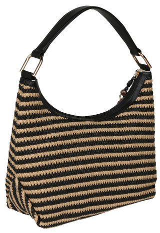 Thumbnail 2: DV By Dolce Vita Straw Hobo Bag with Tassle Dangle 