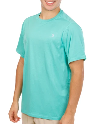 Thumbnail 4: REEL LEGENDS Mens Short Sleeve Heather Freeline Tee 