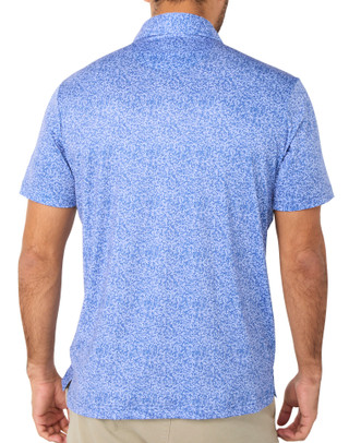 Thumbnail 4: TAILORBYRD Men's Short Sleeve Printed Performance Polo 