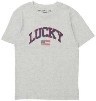Thumbnail 1: Lucky Brand Boys Lucky Flag Tee 