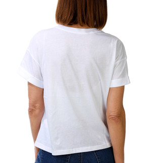 Thumbnail 2: Peanuts Women's Short Sleeve Snoopy USA Tee 