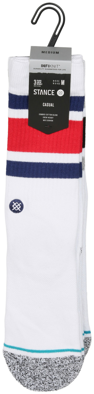 Thumbnail 1: Stance Men's 3 Pk Casual Crew Socks 
