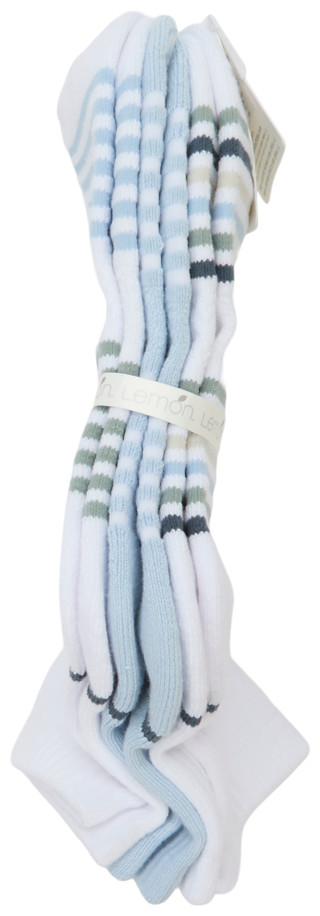 Thumbnail 2: LEMON Women's 3 Pk Quarter Socks 