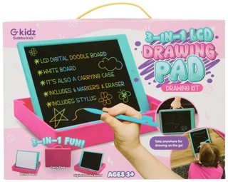 Thumbnail 1: G Kidz 3-in-1 Drawing Pad Kit 