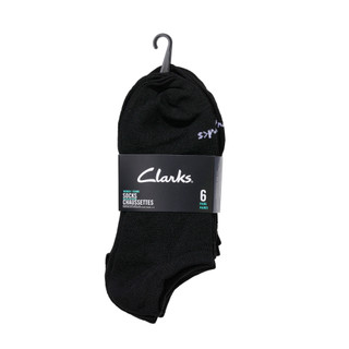 Thumbnail 1: Clarks 6-Pair Athletic Low Cut Socks with Arch Support 