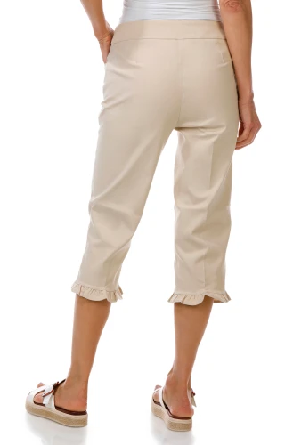 Thumbnail 2: Coral Bay Petite Ruffle Hem Capris 