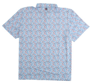 Thumbnail 2: FLAG & ANTHEM Men's Short Sleeve Print Polo 