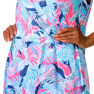 Thumbnail 4: REEL LEGENDS Women's Plus Swing Casual Dress 