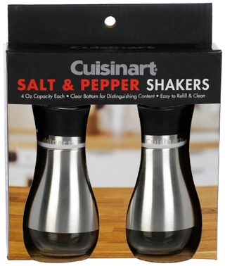 Thumbnail 1: CUISINART 4 oz Salt & Pepper Shakers 