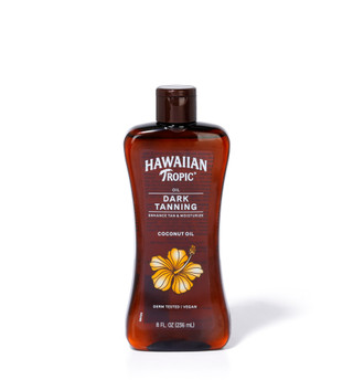 Thumbnail 1: Hawaiian Tropic 8 oz Dark Tanning Oil 