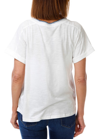 Thumbnail 2: Democracy Petite Amalfi Italia Graphic Top 