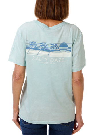 Thumbnail 2: Salt Life Women's Short Sleeve Cotton Graphic Tee 