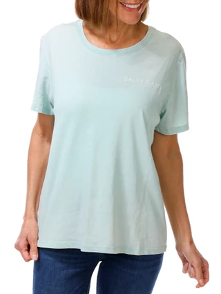Thumbnail 1: Salt Life Women's Short Sleeve Cotton Graphic Tee 