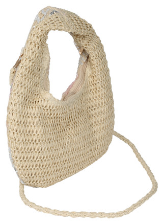 Thumbnail 2: BUXTON Straw Sequin Hobo Bag 