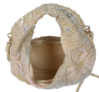 Thumbnail 4: BUXTON Straw Sequin Hobo Bag 