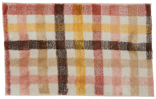 Thumbnail 1: Martha Stewart 20x32 In Harvest Plaid Bath Rug 