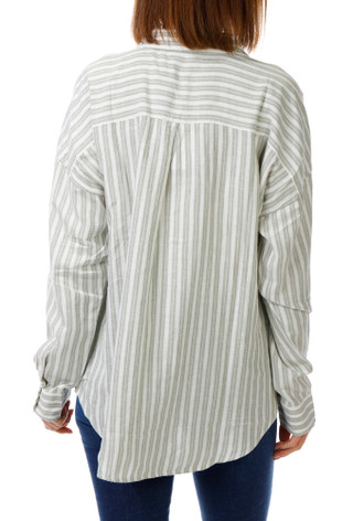 Thumbnail 3: FLAG & ANTHEM Women's Long Sleeve Vienna Stripe Button Down Top 