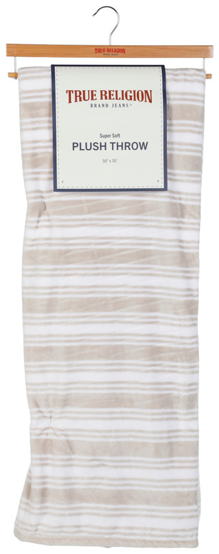 Thumbnail 1: True Religion 50x70 Super Soft Plush Throw 