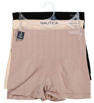 Thumbnail 1: Nautica Women's 3 Pk Shapewear Shorts  