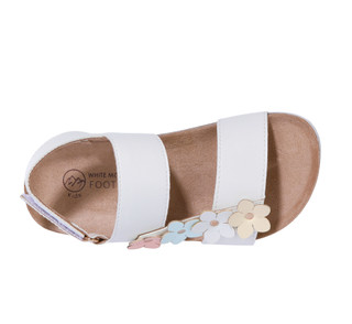 Thumbnail 2: White Mountain Girls Floral Double Band Sandals  