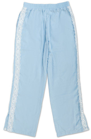 Thumbnail 2: Jolie & Joy Girls Lace Trim Track Pants  