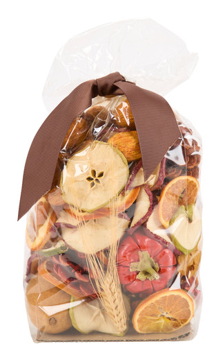 Thumbnail 1: Dried Fruit Slices Pot Pourri Bag 