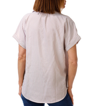 Thumbnail 2: Hearts of Palm Women's Short Sleeve Popover Top 