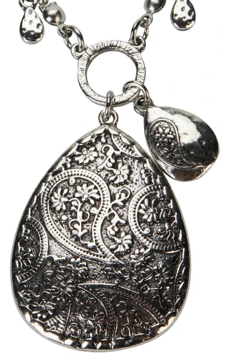 Thumbnail 2: C&C  Oval Pendant Statement Necklace 