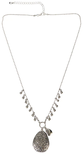 Thumbnail 1: C&C  Oval Pendant Statement Necklace 