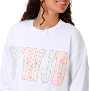 Thumbnail 2: April Kiss Juniors WWJD Crew Neck Sweater 
