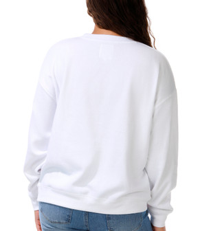 Thumbnail 3: April Kiss Juniors WWJD Crew Neck Sweater 
