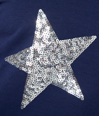 Thumbnail 3: Philosophy Plus Long Sleeve Sequin Star Sweater 