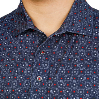 Thumbnail 5: GREG NORMAN Men's Short Sleeve Printed Performance Polo 