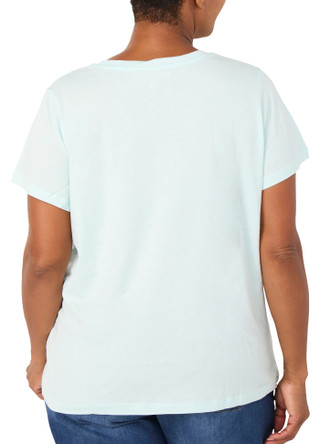 Thumbnail 2: Philosophy Plus Short Sleeve Beaded Palm Tee 