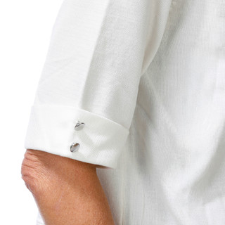 Thumbnail 3: Nina Leonard Women's Elbow Button Bolero 